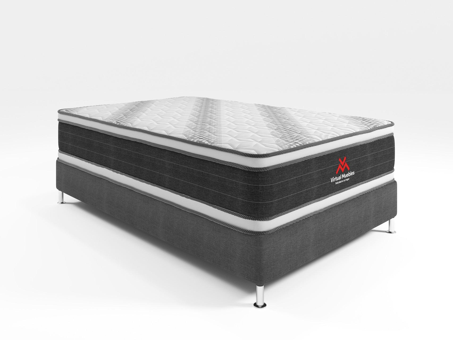 Combo para Habitación Marduk, incluye Base Cama Semidoble.