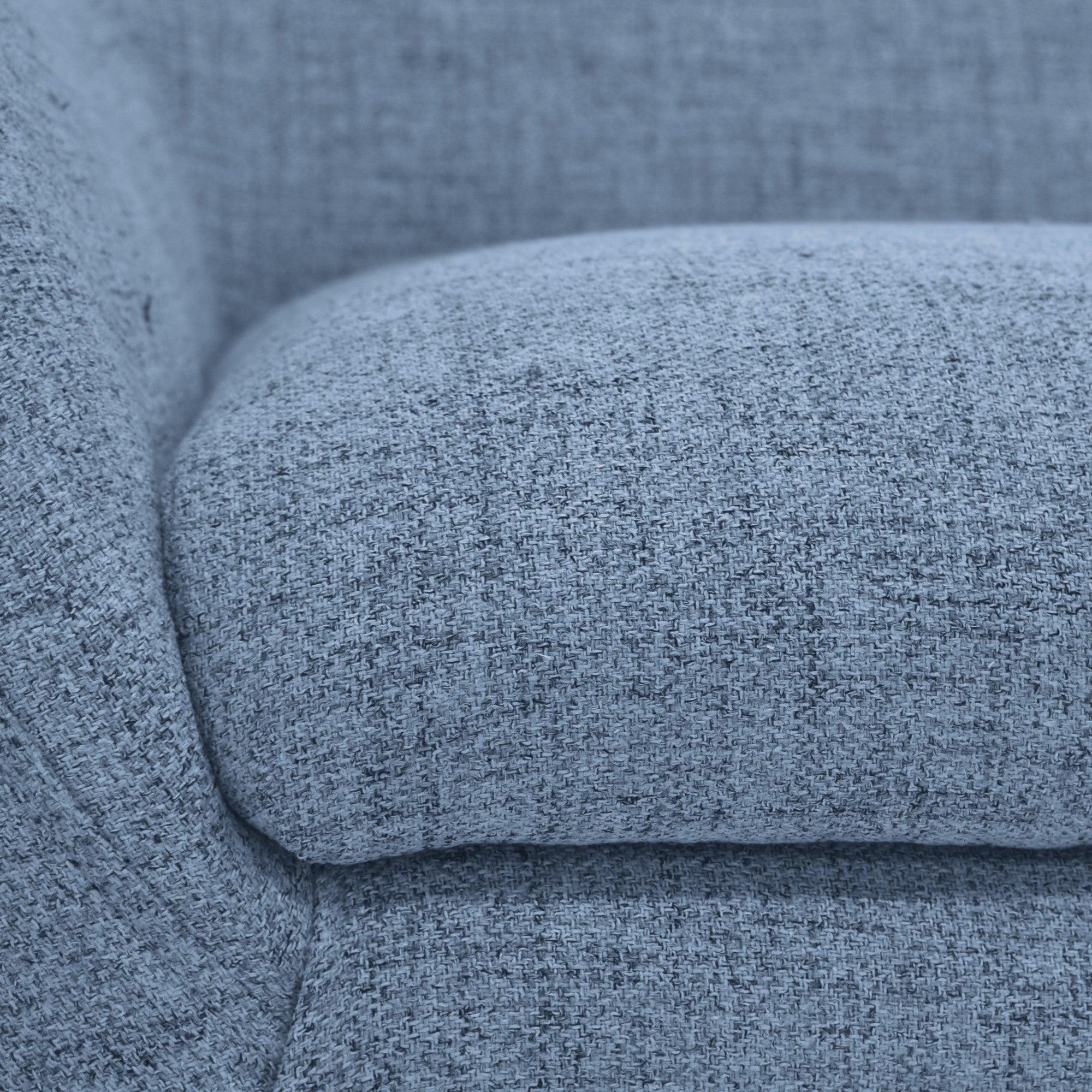 Sofa Cannes Tela Poliester Indigo - VIRTUAL MUEBLES