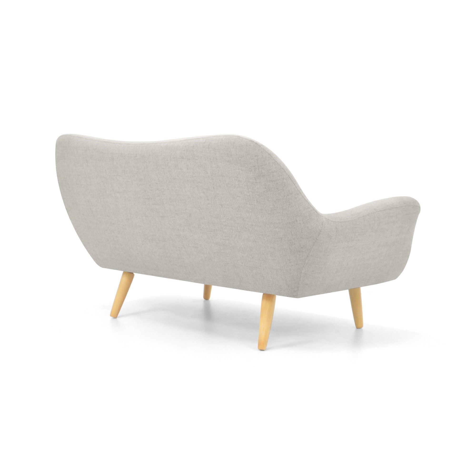 Sofa Cannes Tela Poliester Taupe - VIRTUAL MUEBLES