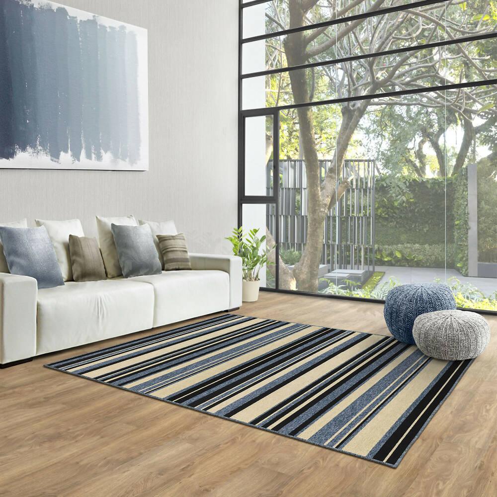 Alfombra Newark 1,50x2,00 Azul Celeste - VIRTUAL MUEBLES
