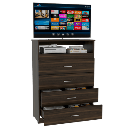 Organizador Barlovento color Caoba para Habitación.