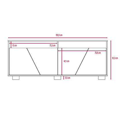 Combo para Sala Baruk, incluye Mesa TV y Mesa de Centro.