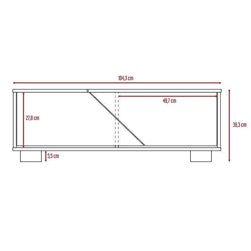 Combo para Sala Baruk, incluye Mesa TV y Mesa de Centro.