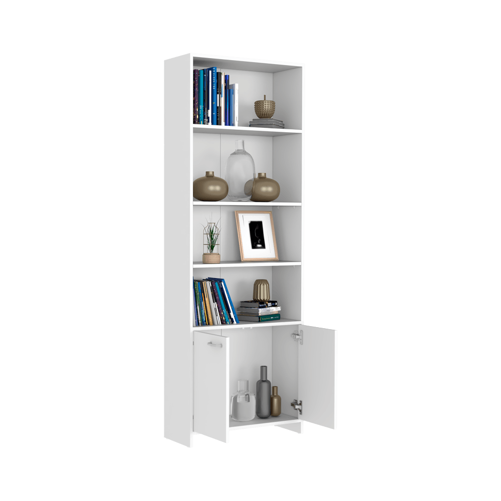 Combo para Sala Maryland, incluye Panel de TV y Biblioteca.