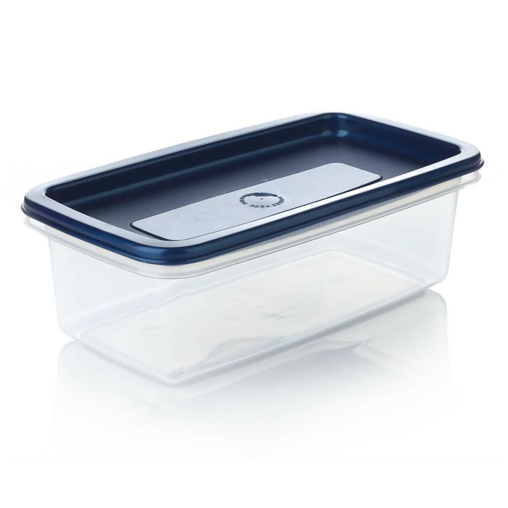 Recipiente Plus Rectangular 0.9L Azul Noche - VIRTUAL MUEBLES