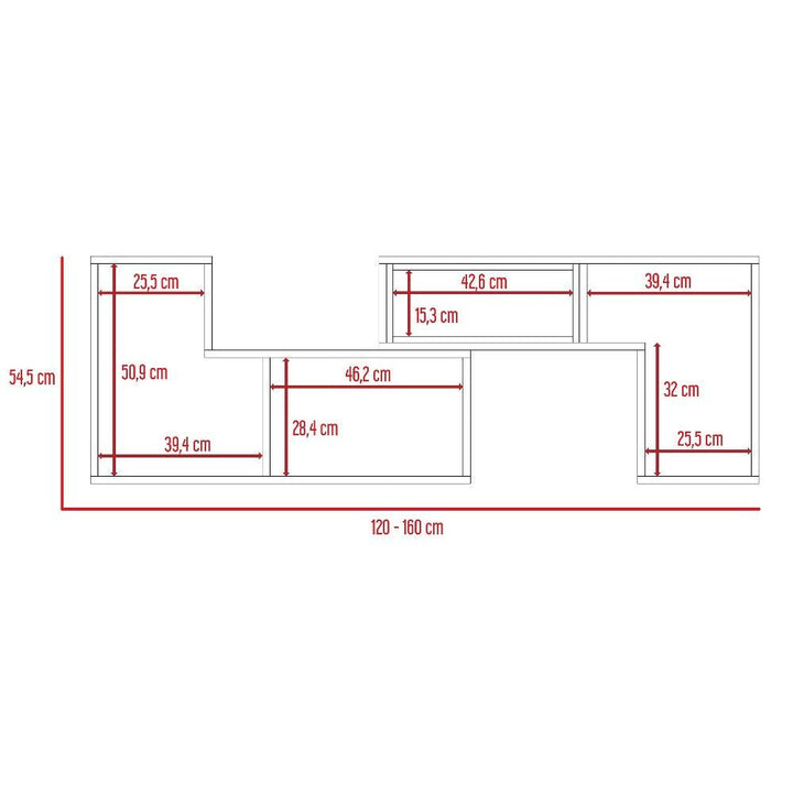 Combo Para Sala Venecia, Incluye Mesa Para Tv Y Mesa De Centro.