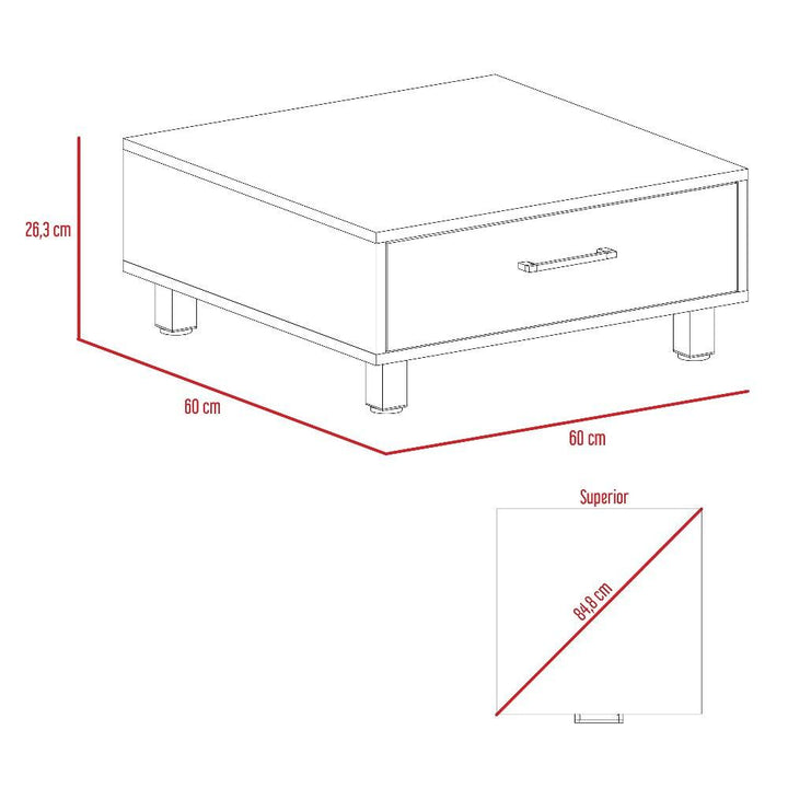 Combo Para Sala Venecia, Incluye Mesa Para Tv Y Mesa De Centro.