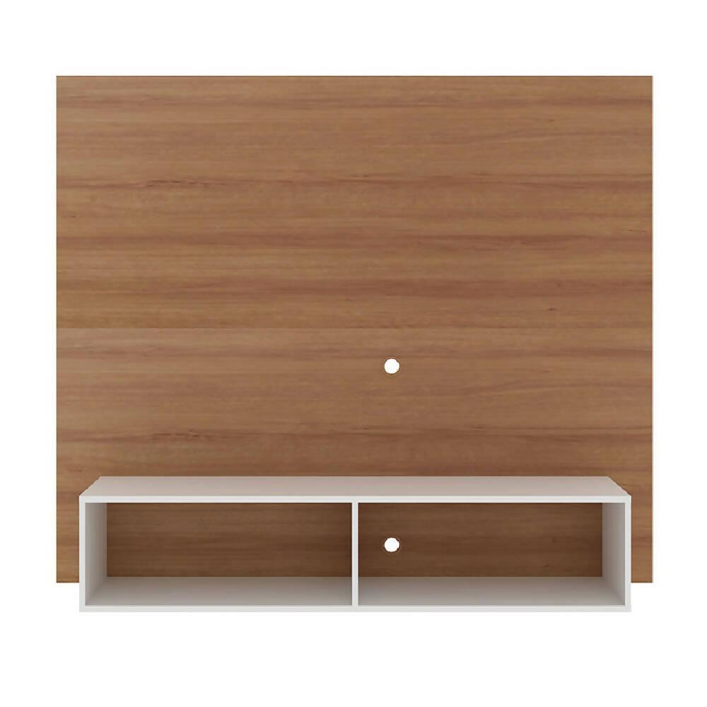 Panel Para Tv Esperanza Almendra/Blanco - VIRTUAL MUEBLES