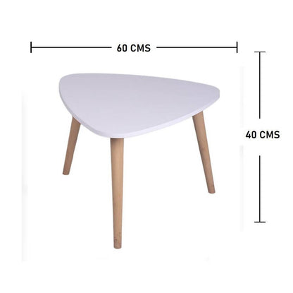 Mesa De Centro Nao DKO Blanca - VIRTUAL MUEBLES