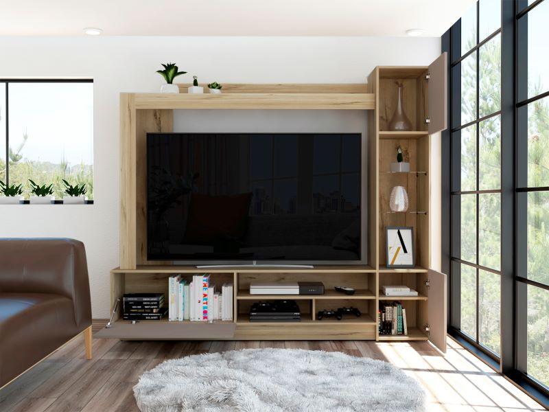 Mueble para TV  Muebles para tv, Muebles, Cafe madera