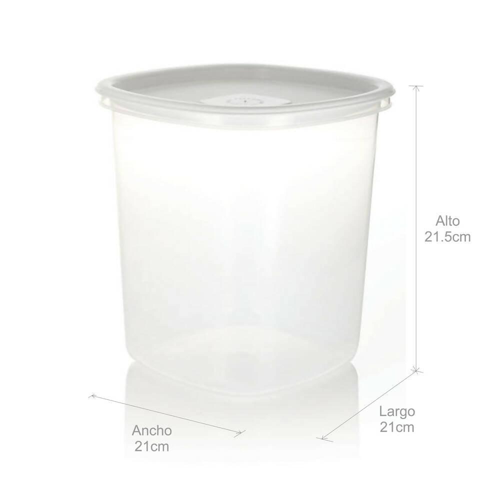 Recipiente Plus Alto 5L Blanco - VIRTUAL MUEBLES