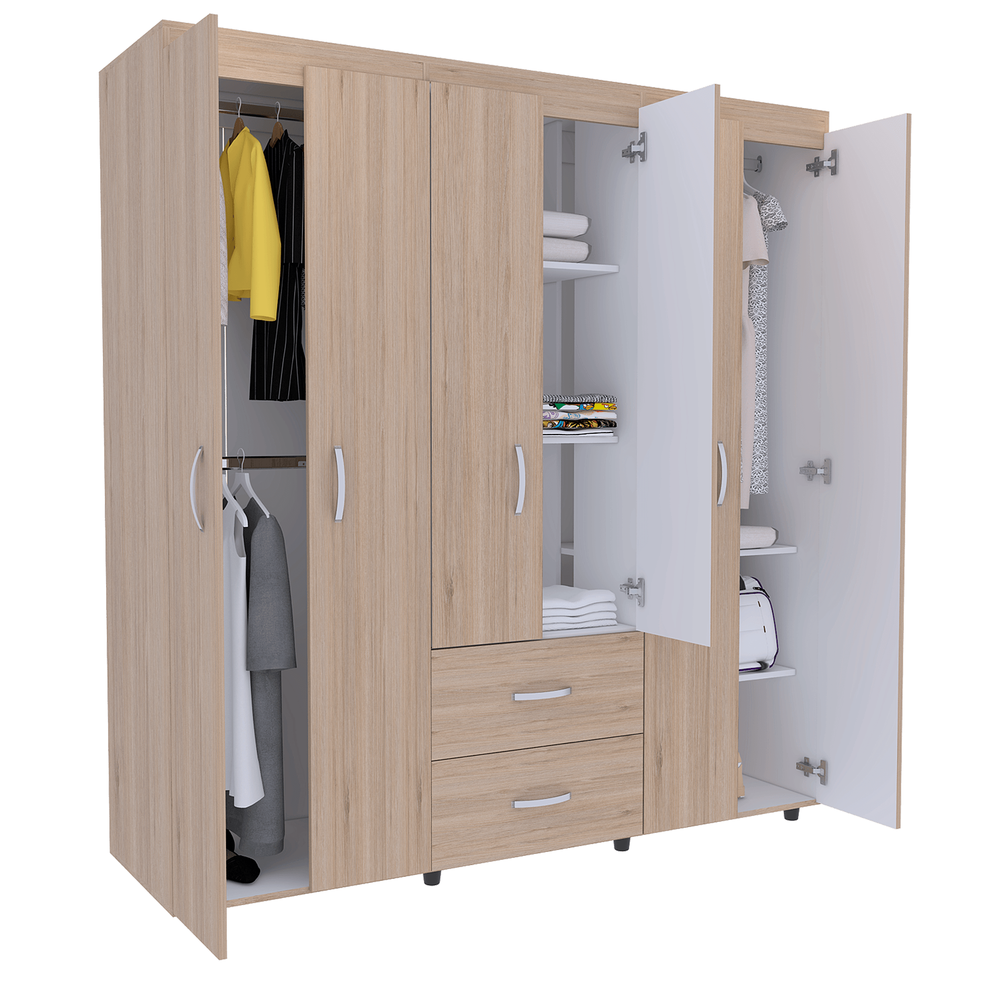 Combo para Habitación Cordata, Incluye Closet y Organizador.