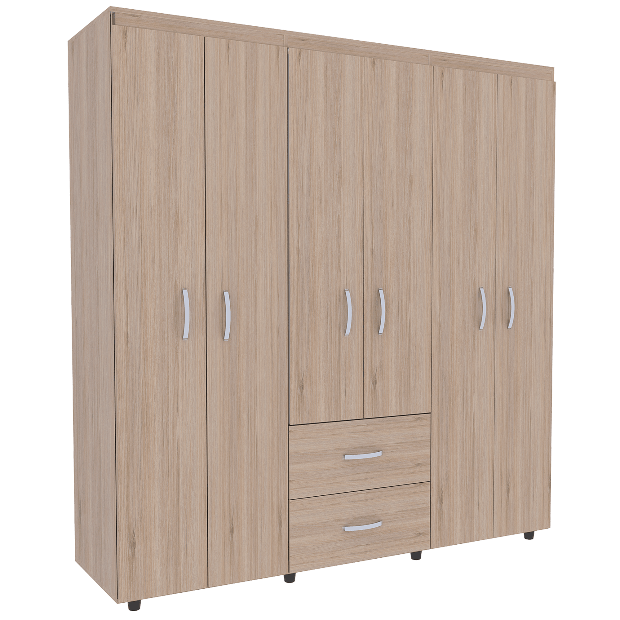 Combo Para Dormitorio Clara Luna Incluye Closet y Mesa Para Tv.