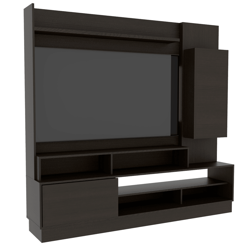 Mesa para TV Maku color Wengue para Sala.