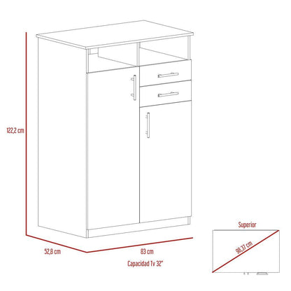 Combo para Habitación Galicia, incluye Biblioteca y Closet.