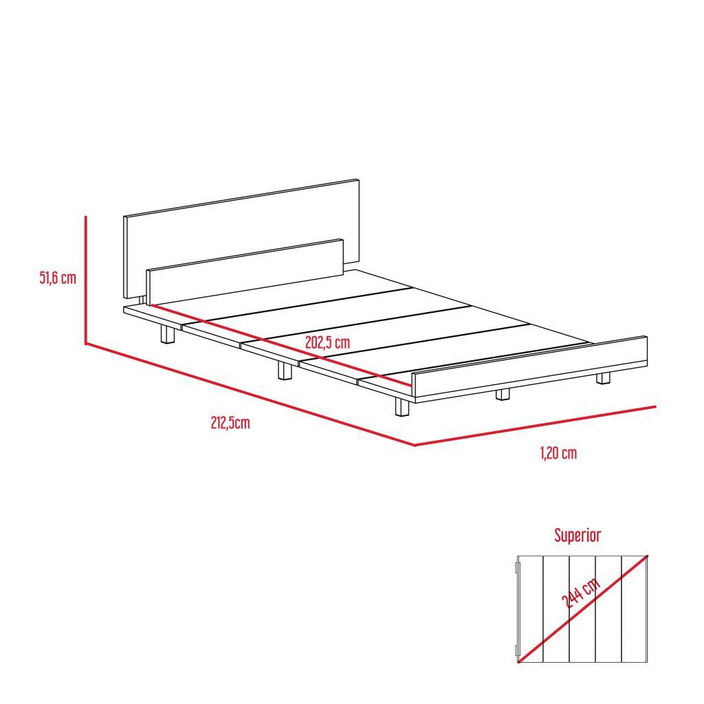 Combo para Habitación Gadel, incluye Cama sencilla.