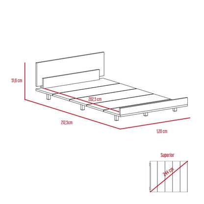 Combo para Habitación Gadel, incluye Cama sencilla.
