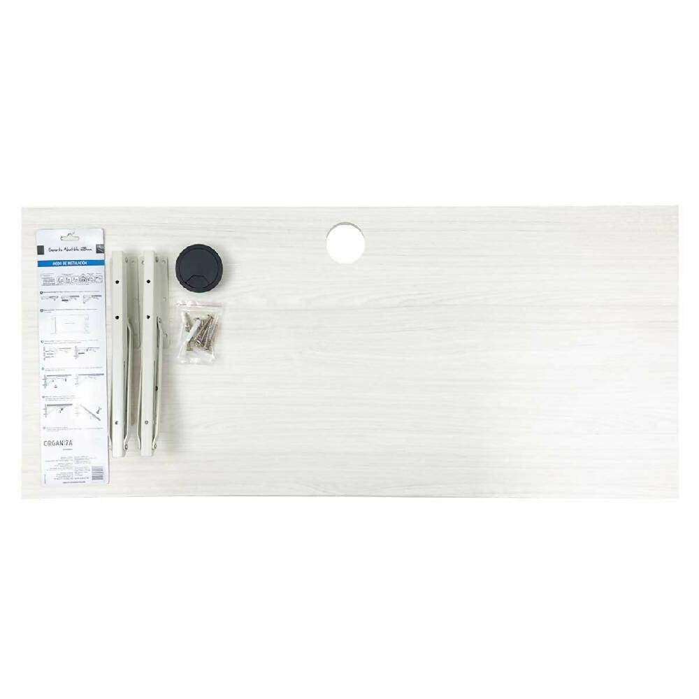 Escritorio Plegable de Pared Blanco Kallio - VIRTUAL MUEBLES
