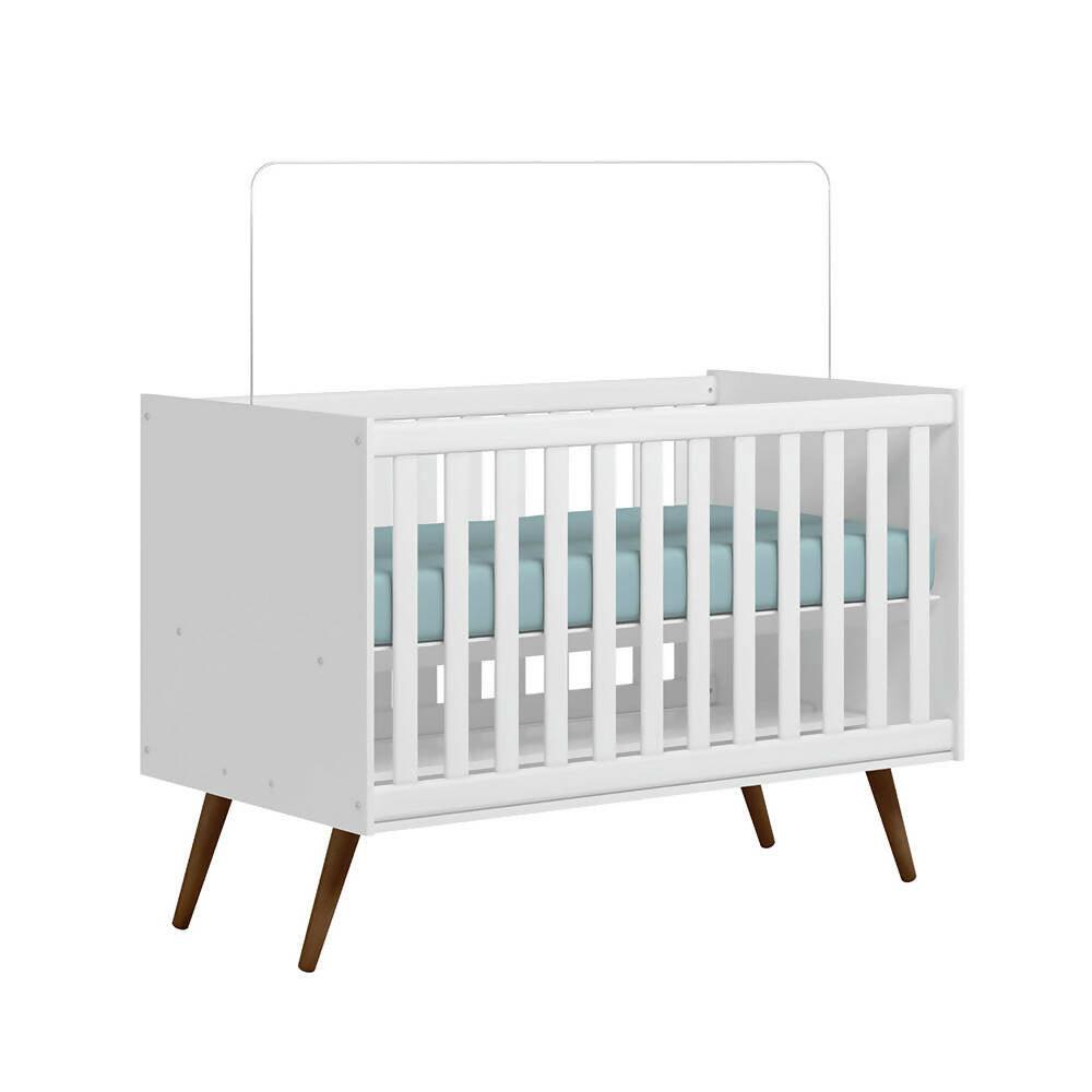 Cuna/cama Estela Blanco - VIRTUAL MUEBLES