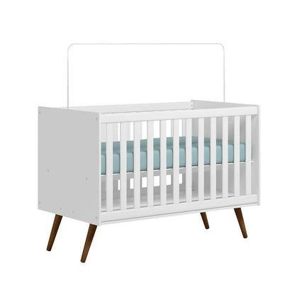 Cuna/cama Estela Blanco - VIRTUAL MUEBLES