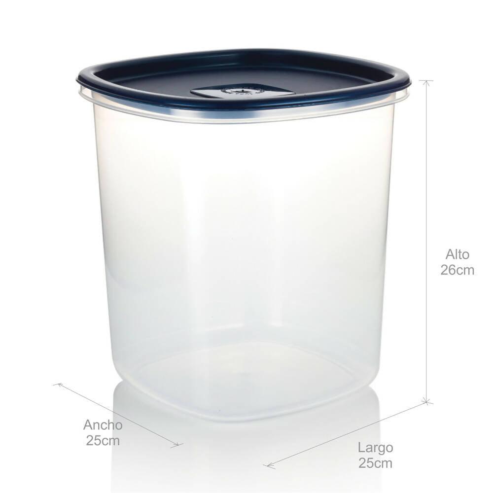 Recipiente Plus Alto 9L Azul Noche - VIRTUAL MUEBLES