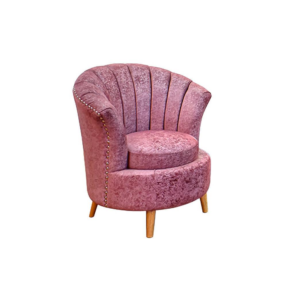Sala Romana blanco e palo rosa, patas de madera - VIRTUAL MUEBLES