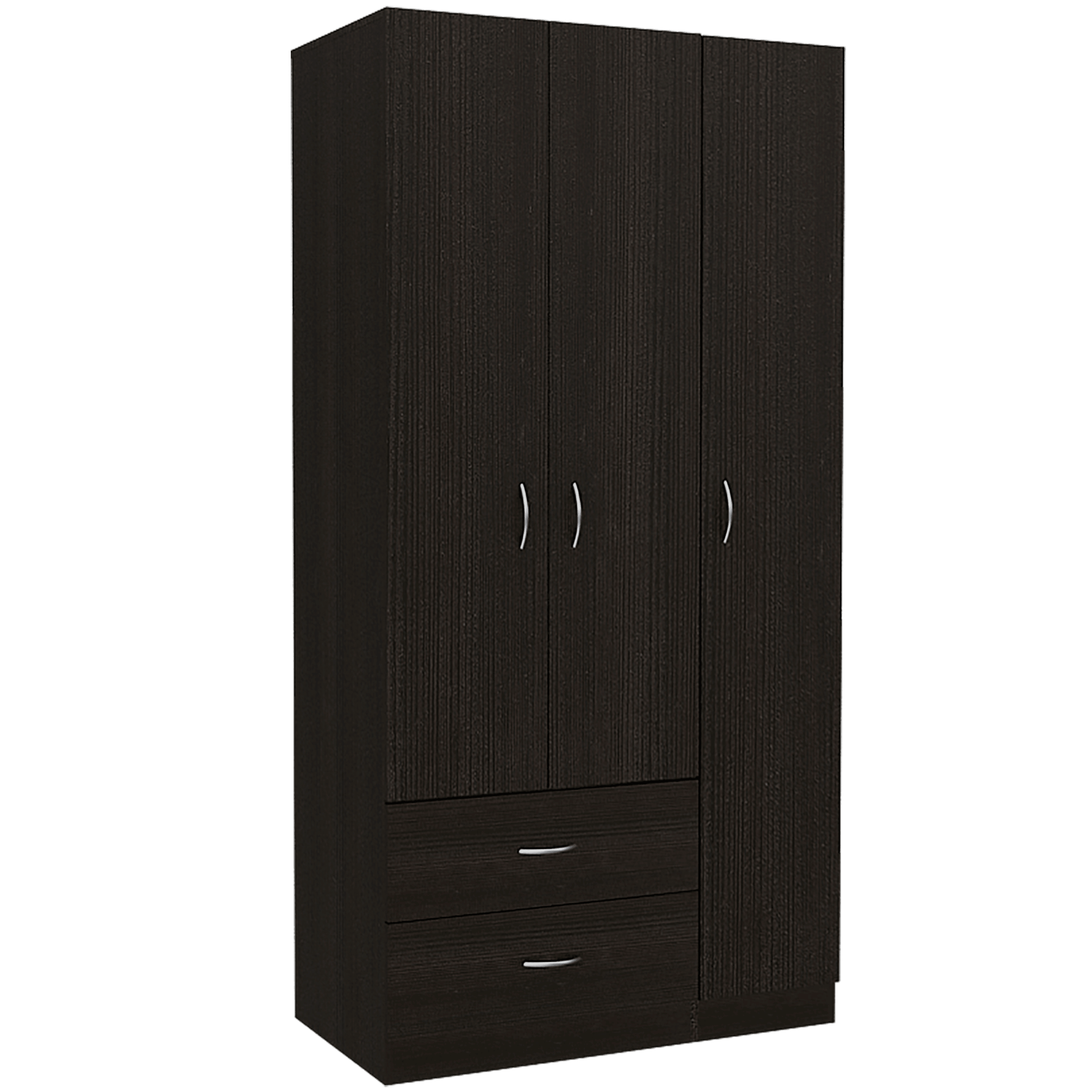 Closet América color Wengue para Habitación.
