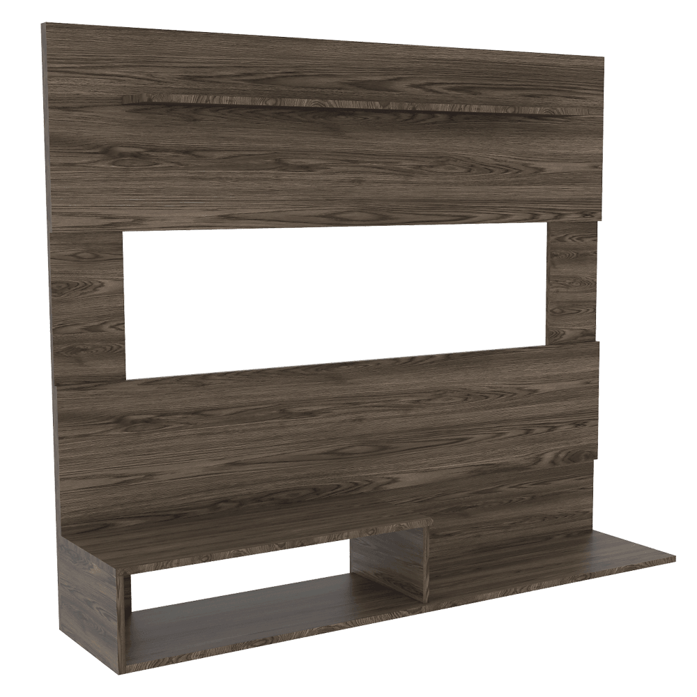 Combo Para Sala Alviar, Incluye Panel Tv Biblioteca Escalera Y Mesa De Centro.
