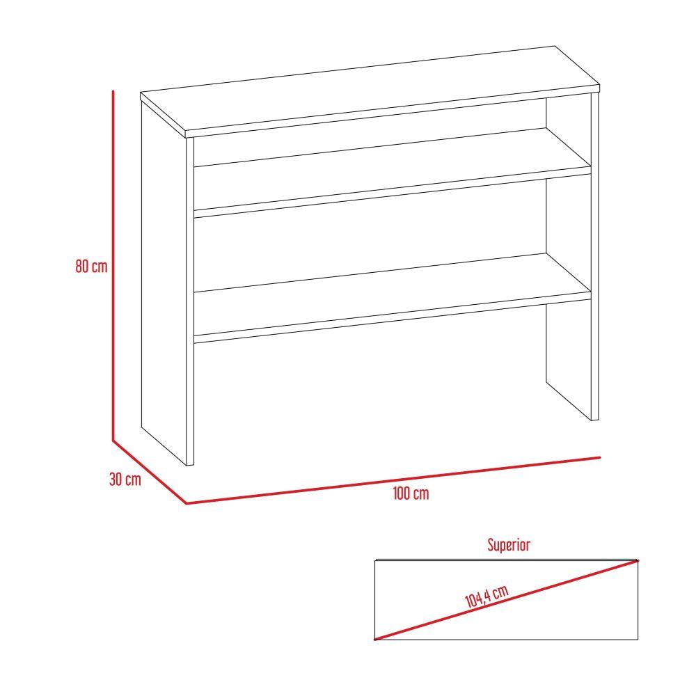 Combo Para Sala Nhedaly, Incluye Biblioteca Escalera Mesa Auxiliar Y Mesa De Centro.