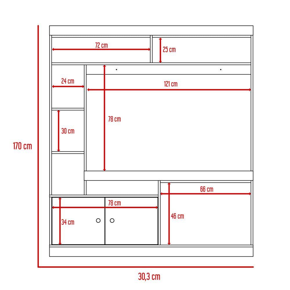 Combo Para Sala Leiah, Incluye Mesa Para Tv Vitrina Y Mesa De Centro.