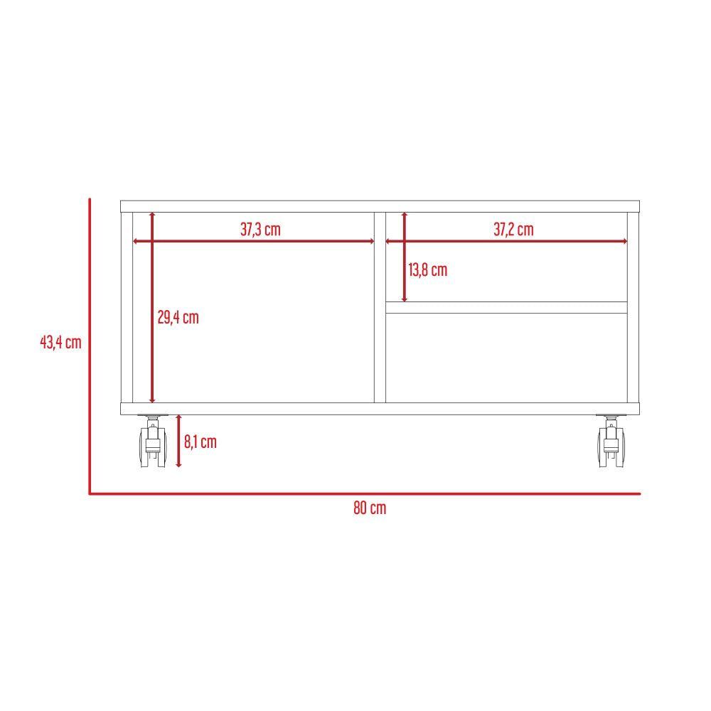 Combo Para Sala Leiah, Incluye Mesa Para Tv Vitrina Y Mesa De Centro.