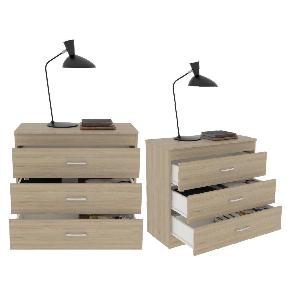 Organizador Conor color Beige y Blanco para Habitación.