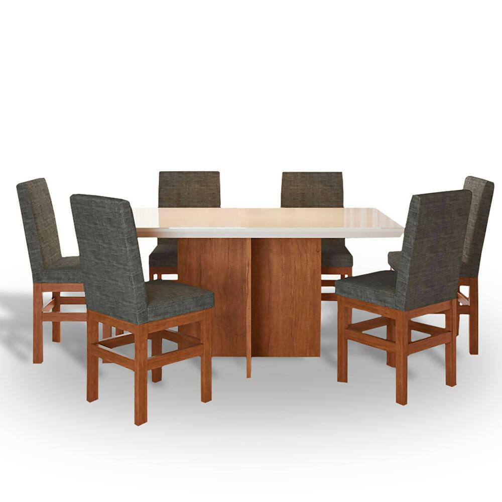 Comedor Madison 6 Puestos - VIRTUAL MUEBLES