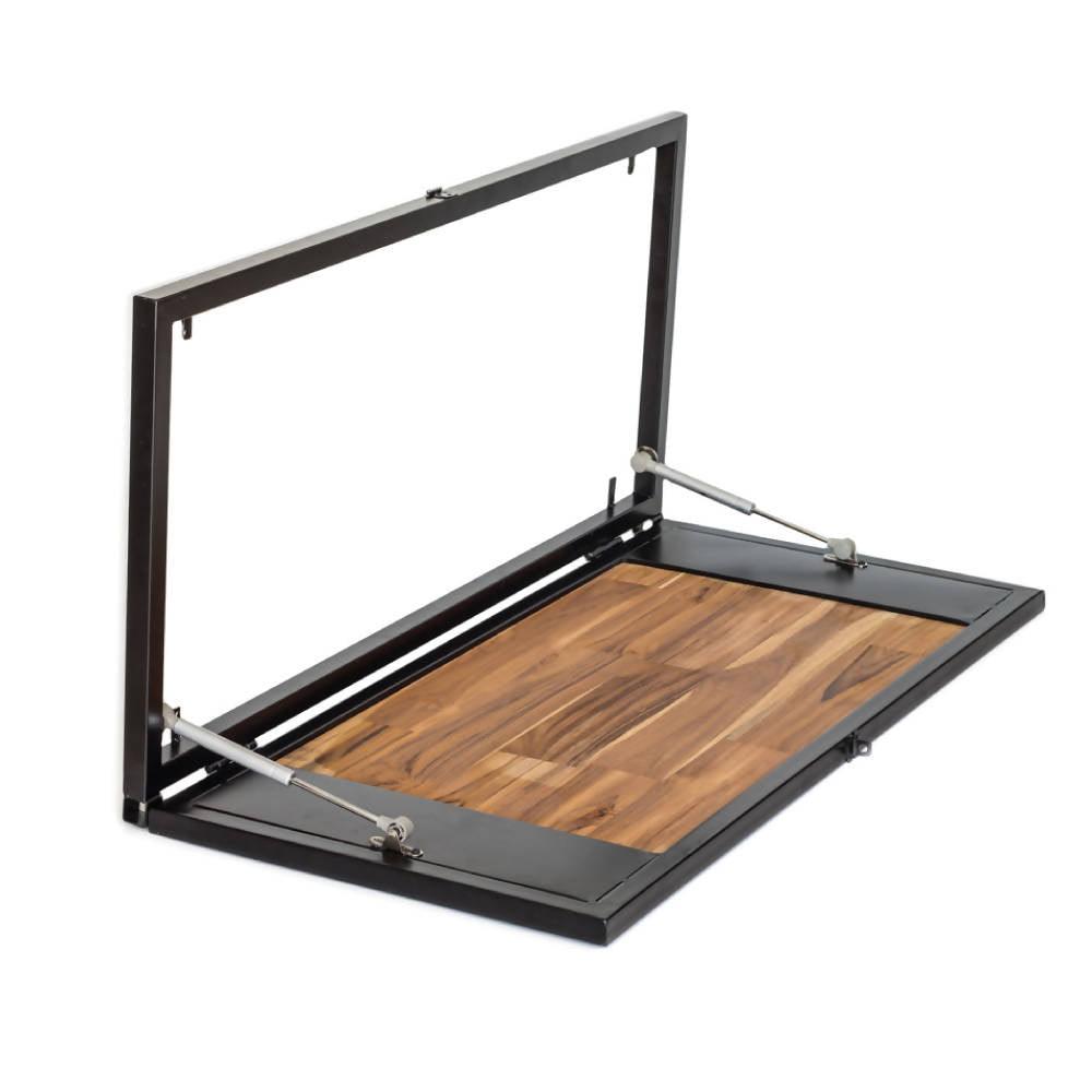 Mesa Plegable KIEV - Teca - VIRTUAL MUEBLES