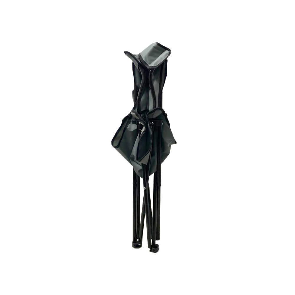 Silla Plegable Portátil Camping Gris Con Estuche Alluma - VIRTUAL MUEBLES