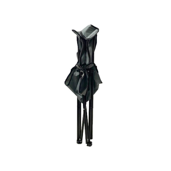 Silla Plegable Portátil Camping Gris Con Estuche Alluma - VIRTUAL MUEBLES