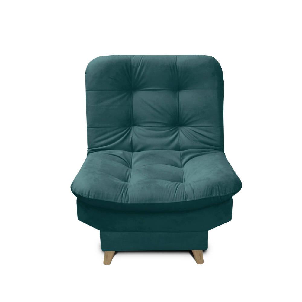 Silla Clic Clac Fendik tela turquesa - VIRTUAL MUEBLES