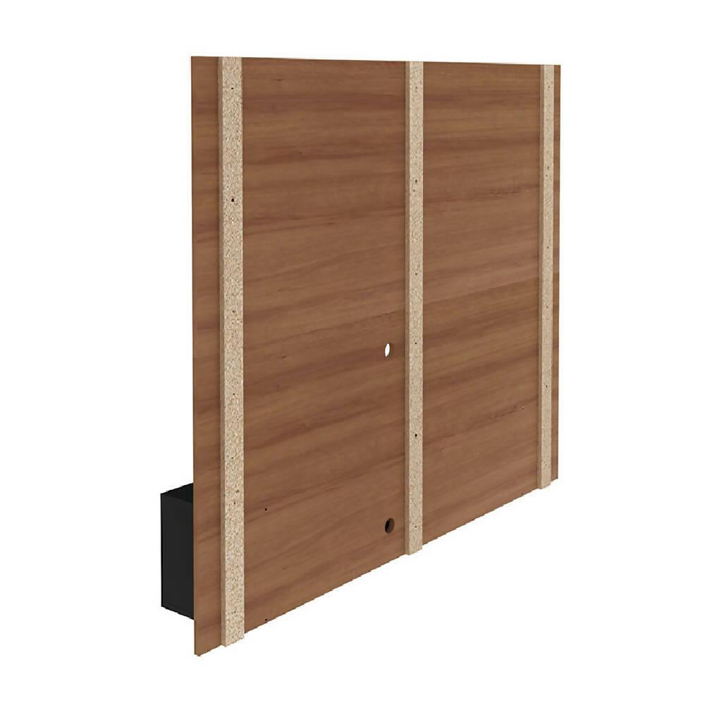 Panel Para Tv Esperanza Almendra/Negro - VIRTUAL MUEBLES