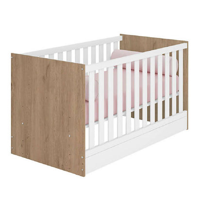 Cuna Natal Blanco/Miel - VIRTUAL MUEBLES