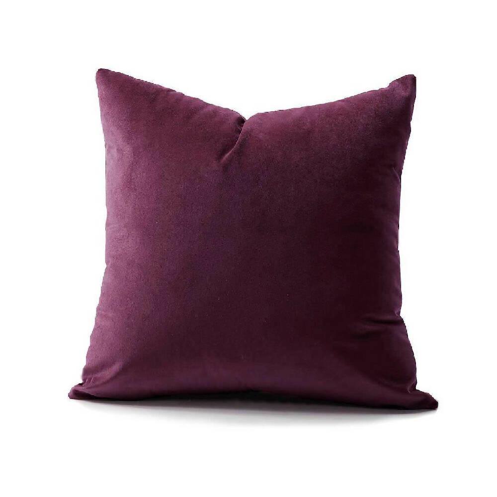 Cojin Decorativo Cuadrado En Tela Lila - VIRTUAL MUEBLES