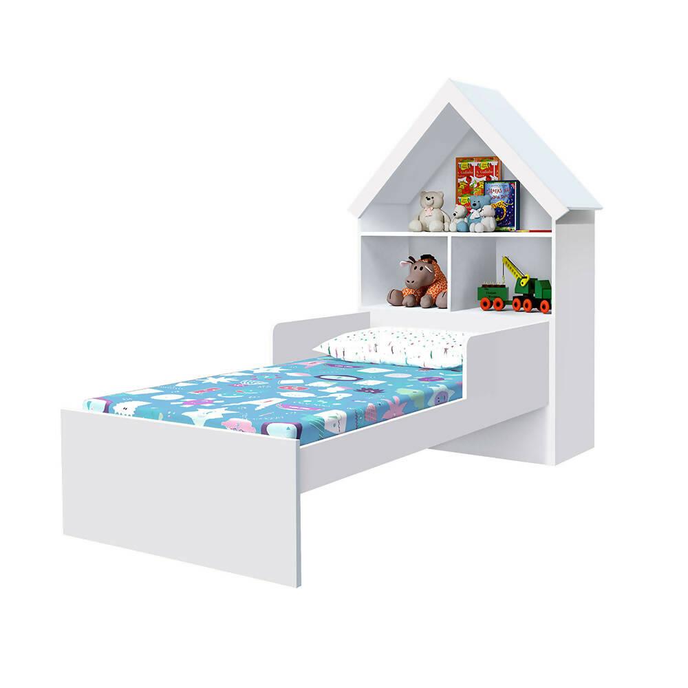 Cama Infantil Ariel Blanco/Rosado Flex - VIRTUAL MUEBLES
