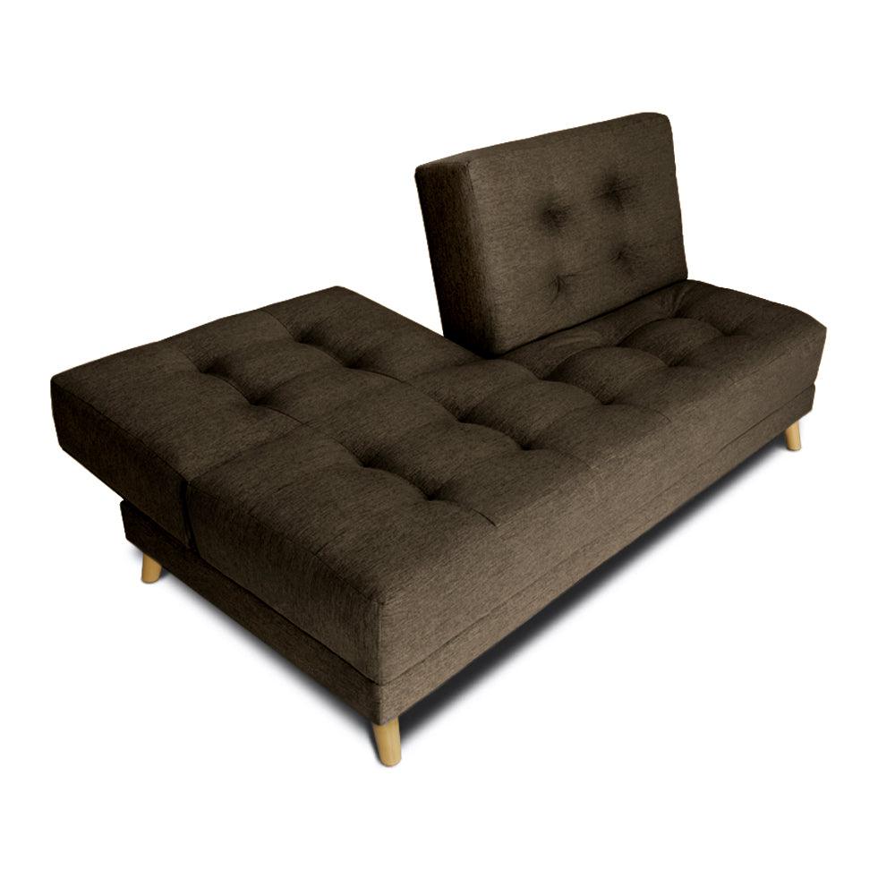 Sofacama Cavalli Clic Clac Multifuncional Café - VIRTUAL MUEBLES