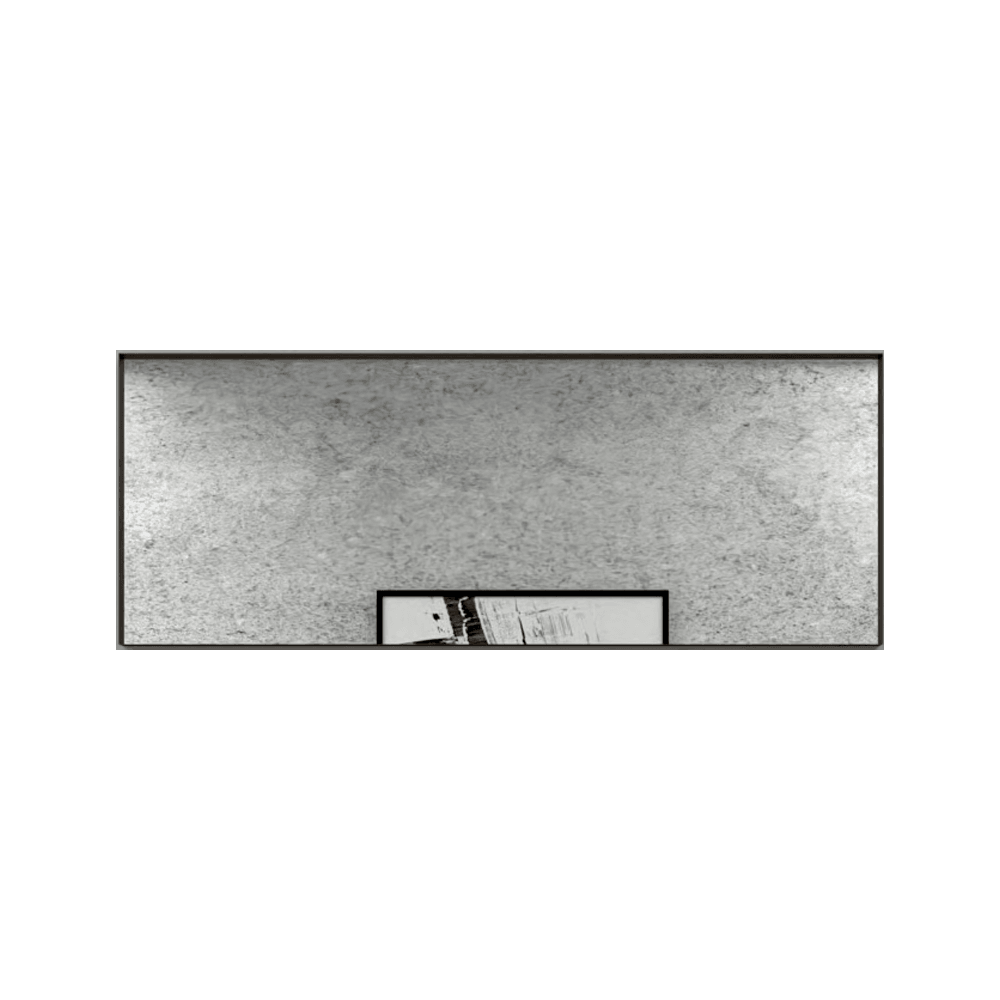 Espejo Rectangular Galena color Negro para Sala o Baño.