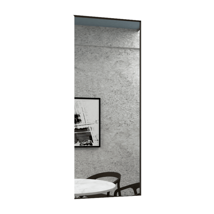 Espejo Rectangular Galena color Negro para Sala o Baño.