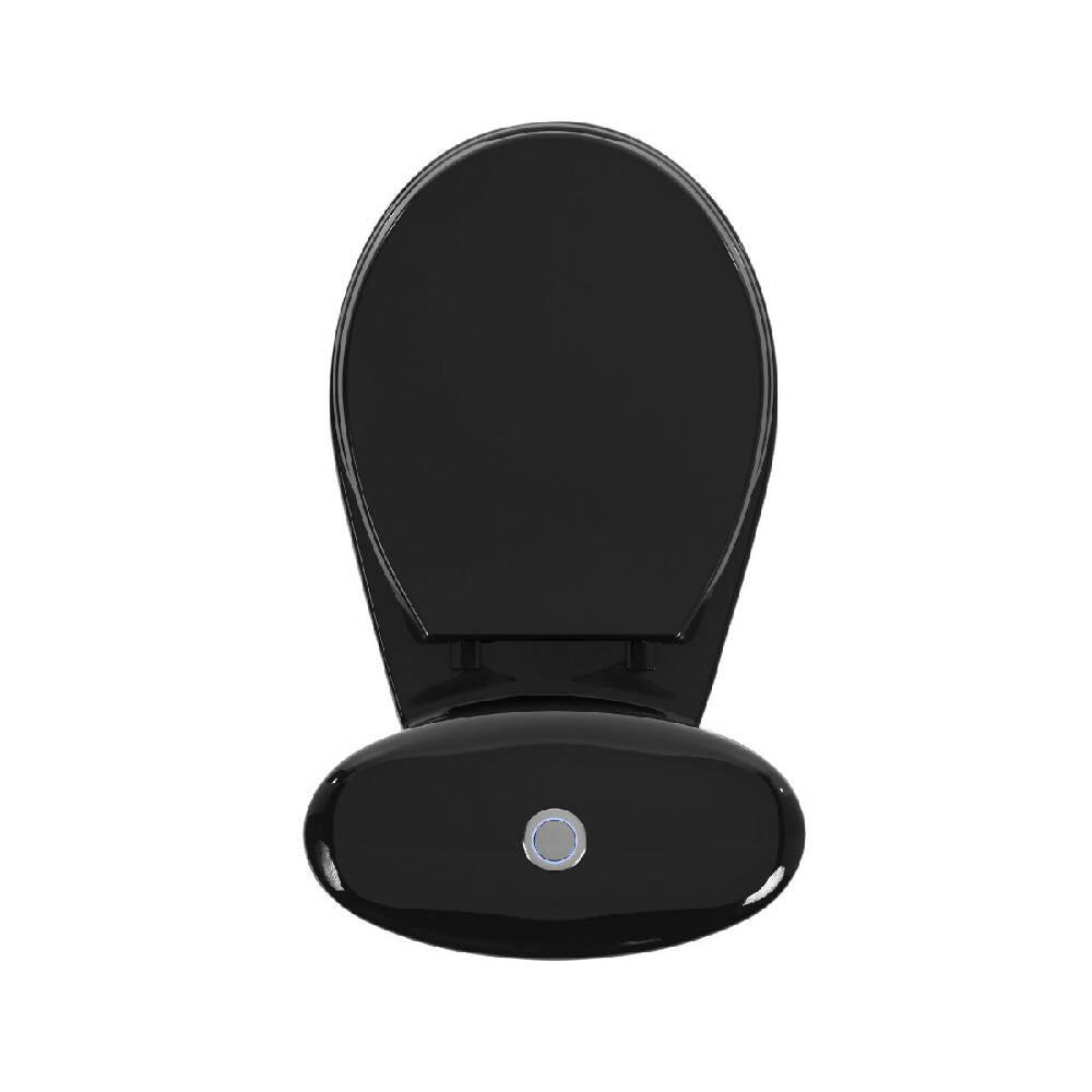 Sanitario Corona Manantial Pro Redondo Negro - VIRTUAL MUEBLES