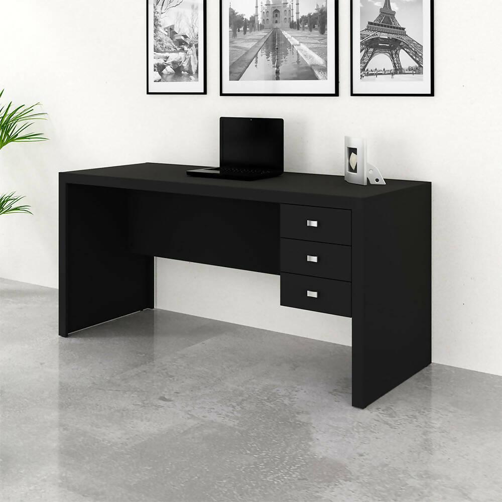 Escritorio Turín Negro - VIRTUAL MUEBLES