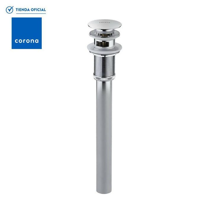 Desagüe Push Grival Metálico Con Rebose - VIRTUAL MUEBLES
