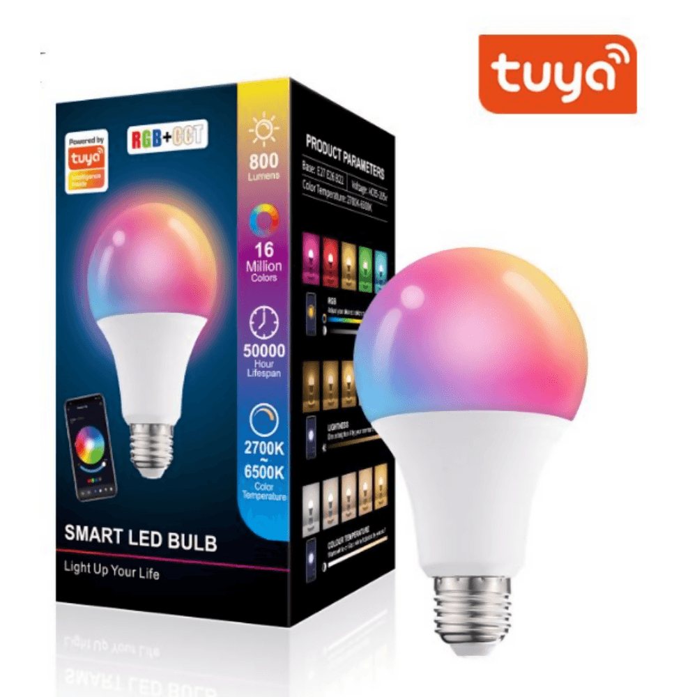 Bombillo LED Inteligente Mando De Voz Alexa Google Asistente - VIRTUAL MUEBLES