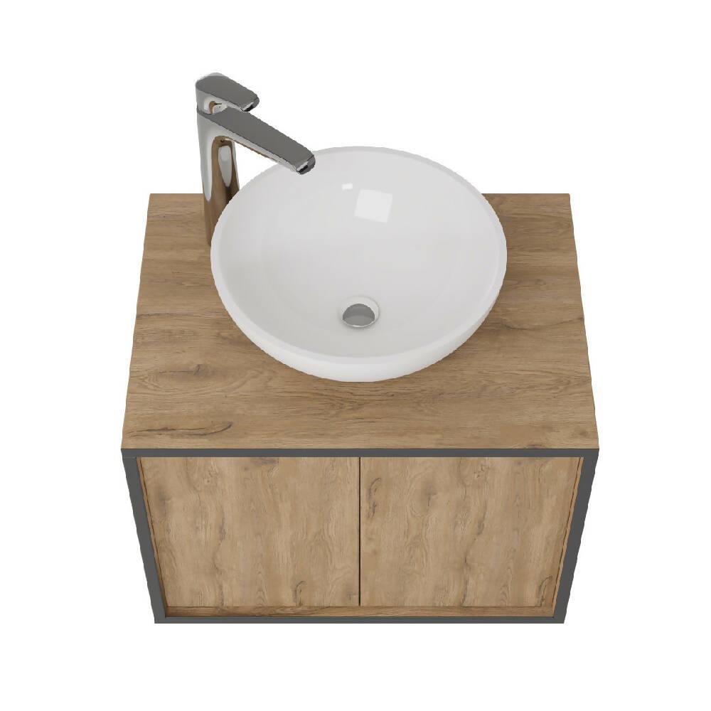 Mueble Lisboa Plus 60 cm Elevado con Lavamanos Spazio - VIRTUAL MUEBLES