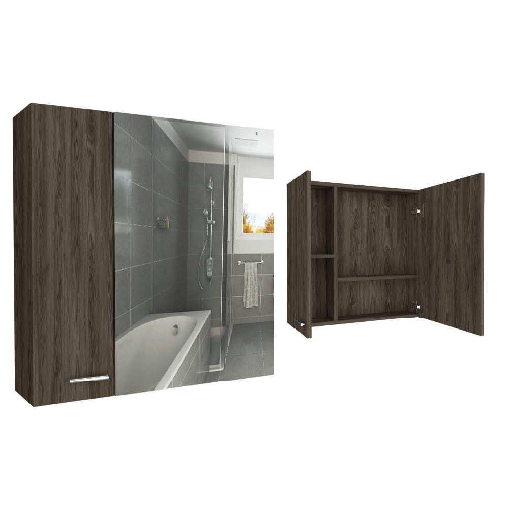 Gabinete de Baño Apolis color Chocolate.
